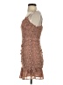 Fab'rik 100% Polyester Floral Multi Color Brown Cocktail Dress Size S - photo 5