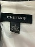 Chetta B Graphic Ivory Cocktail Dress Size 4 - photo 7