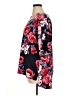 Acting Pro Floral Black Short Sleeve Blouse Size 1X - photo 5
