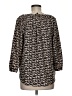 Premise Studio 100% Polyester Tan Black 3/4 Sleeve Blouse Size S - photo 2