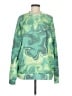 Topshop Paisley Green Sweatshirt Size 8 - 10 - photo 1