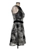 Mossimo 100% Polyester Graphic Gray Cocktail Dress Size M - photo 4