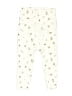 Garan 100% Cotton Ivory Snow Pants With Bib Size 6-9 mo - photo 1