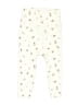 Garan 100% Cotton Ivory Snow Pants With Bib Size 6-9 mo - photo 2