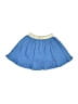 Tea 100% Polyester Solid Blue Skirt Size 2 - photo 2