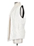 lucy 100% Polyester Ivory Faux Fur Vest Size S - photo 5