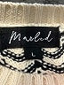Marled Chevron-herringbone Ivory Pullover Sweater Size L - photo 7
