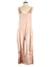 LACAUSA Solid Pink Tan Jumpsuit Size XS - photo 1