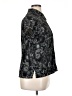 Claudia Richard 100% Polyester Paisley Black Short Sleeve Blouse Size XL - photo 4