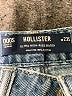 Hollister 100% Cotton Hearts Blue Jeans Size 23S - photo 4