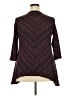 Hannah Chevron-herringbone Burgundy Purple Pullover Sweater Size 1X - photo 2