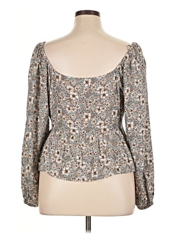 Patrons of Peace 3/4 Sleeve Blouse (view 2)