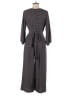 Gap 100% Polyester Chevron-herringbone Black Jumpsuit Size 4 - photo 2