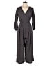 Gap 100% Polyester Chevron-herringbone Black Jumpsuit Size 4 - photo 1