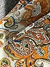 Unbranded Paisley Brown Casual Dress Size L - photo 7