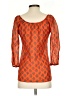 Bailey 44 Orange 3/4 Sleeve Blouse Size XS - photo 2