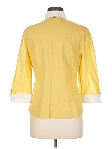 St. John 3/4 Sleeve Button-Down Shirt (view 2)