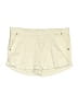 Papaya Solid Ivory Khaki Shorts Size L - photo 1