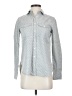 J.Crew 100% Cotton Polka Dots Gray Long Sleeve Button-Down Shirt Size 00 - photo 1