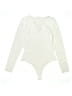 Ladaire Ivory Bodysuit Size M - photo 2