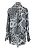 Zara Paisley Silver Long Sleeve Blouse Size XS - photo 2