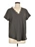 Unbranded Gray Short Sleeve Blouse Size M - photo 1