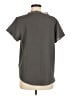 Unbranded Gray Short Sleeve Blouse Size M - photo 2