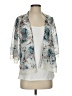 Wild Pearl 100% Polyester White Kimono Size XS - photo 1