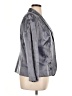 Alex Evenings Metallic Gray Blazer Size 16W - photo 4