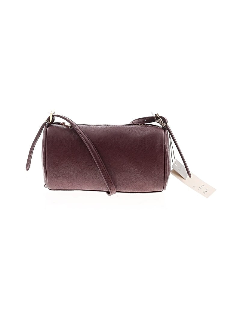A New Day Shoulder Bag In Burgundy