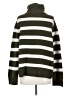 Allude Stripes Green Wool Pullover Sweater Size XS - photo 2