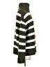 Allude Stripes Green Wool Pullover Sweater Size XS - photo 4