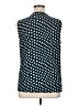 INC International Concepts Blue Black Sleeveless Blouse Size XL - photo 2