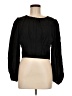 Current Air Black Long Sleeve Blouse Size M - photo 1