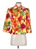 St. John Collection Floral Orange Blazer Size 4 - photo 1
