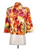 St. John Collection Floral Orange Blazer Size 4 - photo 2