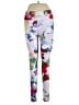 Assorted Brands 100% Spandex Graphic White Leggings Size M - photo 1