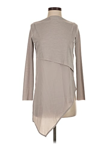 Zara W&B Collection Long Sleeve Blouse (view 1)