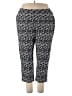 Allison Daley Print Black Casual Pants Size 24 waist - photo 1