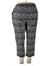 Allison Daley Print Black Casual Pants Size 24 waist - photo 2