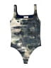 Babaton Tie-dye Blue One Piece Swimsuit Size S - photo 1