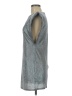 Nasty Gal Inc. 100% Polyester Metallic Silver Cocktail Dress Size 8 - photo 5