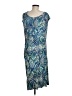 Relativity Paisley Blue Cocktail Dress Size M - photo 2