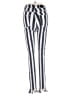 Subdued Stripes Silver Gray Jeggings Size 22 - photo 2