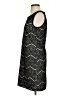 Halo 100% Polyester Chevron-herringbone Black Cocktail Dress Size XS - photo 5