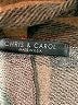Chris & Carol Plaid Brown Poncho Size 1X - photo 7