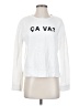 French Connection White Sweatshirt Size XS - photo 1