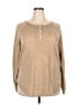 Automet Tan Long Sleeve Henley Size 2X - photo 1