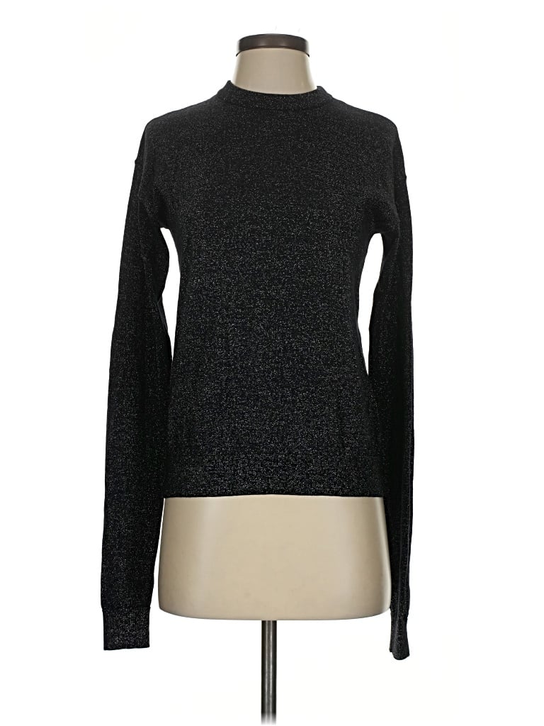 & Other Stories Long Sleeve Top Black Turtleneck Tops - Used - Size Small