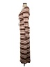 Assorted Brands Stripes Brown Casual Dress Size S (estimated) - photo 5